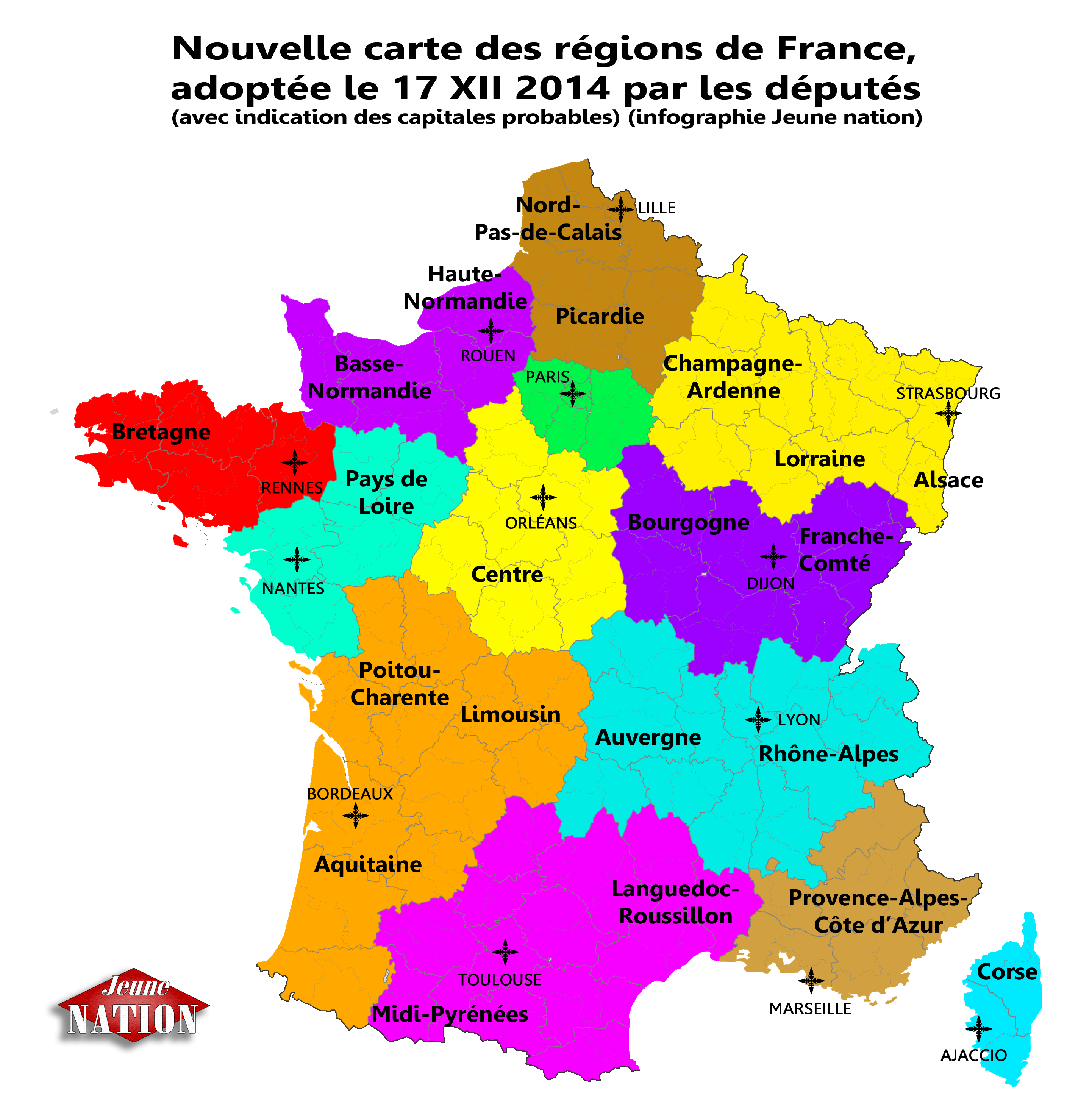 Carte Politique De France | My blog