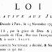 13 novembre 1791 : Promulgation de la Loi qui déclare les Juifs égaux aux Français