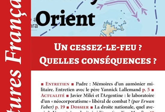 Guerre au Moyen-Orient : un cessez-le-feu ? Quelles conséquences ? – Lectures françaises