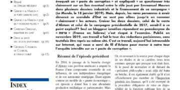 Nouveauté : Faits & Documents n° 493 – Enquête : Le « pacte de corruption » (2)