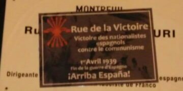 1er avril 2021 : Action coup de poing « À bas le communisme ! »