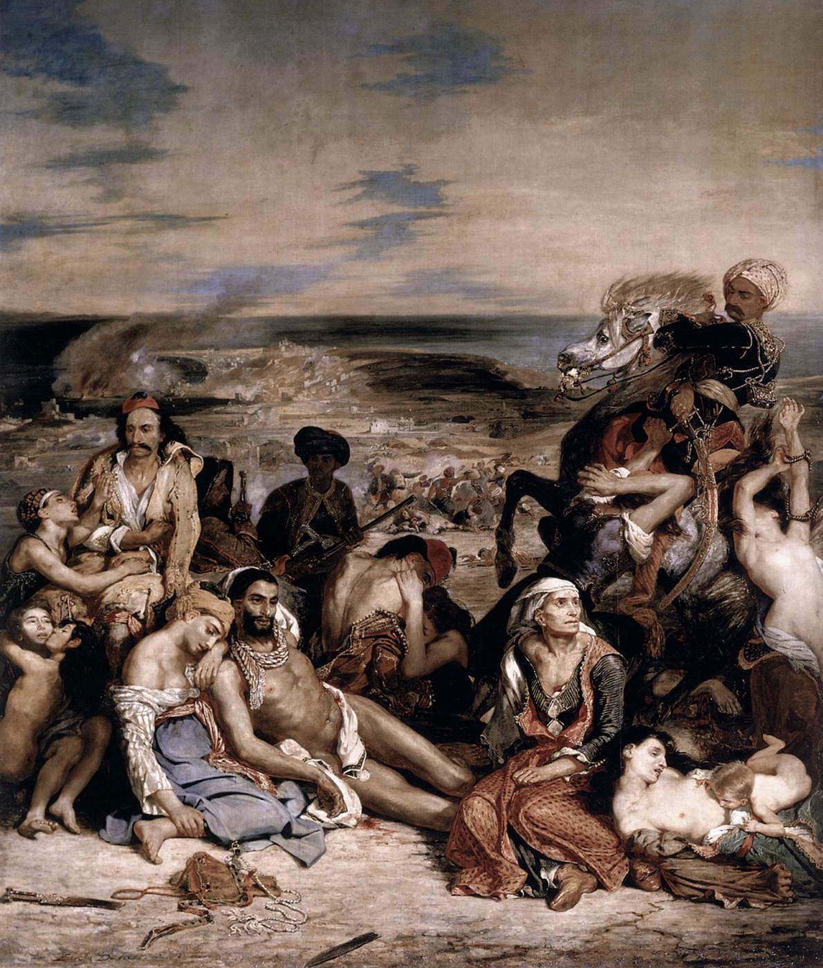 11 avril 1822 : les Ottomans massacrent, violent et réduisent les Blancs en esclavage à Chios