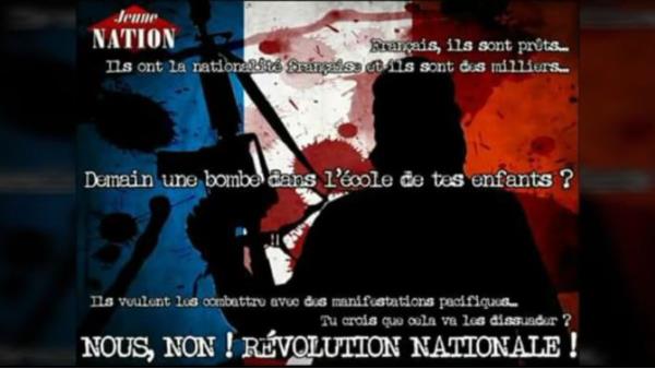 Face au terrorisme islamiste, rejoins les rangs du Parti Nationaliste Français