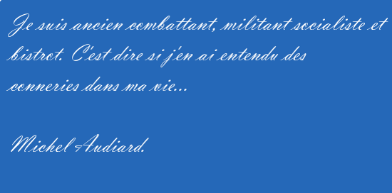 Ancien combattant, militant socialiste et bistrot (vidéo)