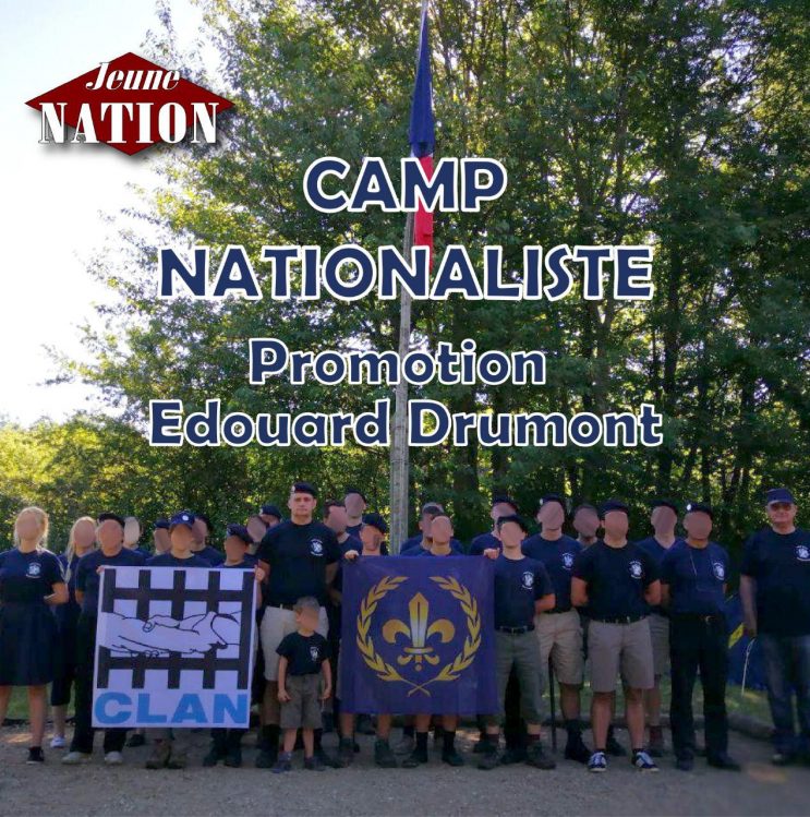 Compte rendu du IXe camp de Jeune Nation Promotion 2017 Édouard