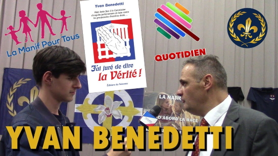 Yvan Benedetti répond à Quotidien (vidéo)