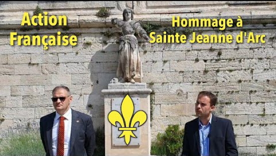Hommage à Sainte Jeanne d’Arc à Avignon par l’Action Française et Yvan Benedetti (vidéo)