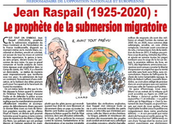 Jean Raspail (1925-2020) :  Le prophète de la submersion migratoire