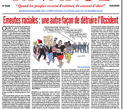 Emeutes raciales : une autre façon de détruire l’Occident