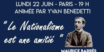 Soirée d&rsquo;Amitié Française avec Yvan Benedetti – Lundi 22 juin 2020 – Paris