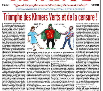 Triomphe des Khmers Verts et de la censure !