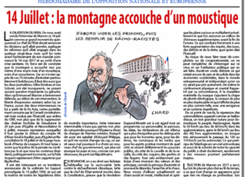 14 Juillet : la montagne accouche d’un moustique