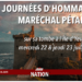 Journées d’hommage au maréchal Pétain – Île d’Yeu – 22 et 23 juillet 2020