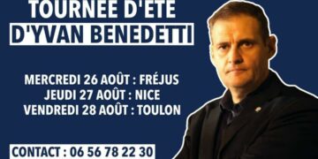 Tournée d’été d’Yvan Benedetti : Fréjus, Nice, Toulon !