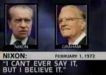 Nixon et le Révérend Billy Graham évoquent l’emprise des Juifs sur les médiats (1972)