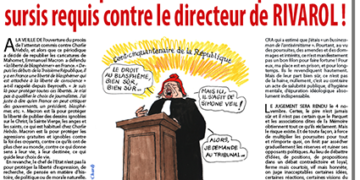 Police de la pensée : 16 mois de prison avec sursis requis contre le directeur de RIVAROL !