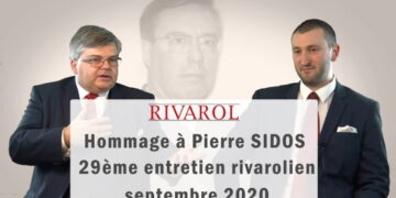 Hommage à Pierre SIDOS – Entretien rivarolien d&rsquo;actualité – Septembre 2020