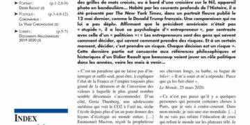 Nouveauté : Faits & Documents – n°484