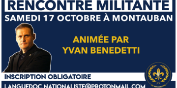 Rencontre militante à Montauban – Samedi 17 octobre 2020