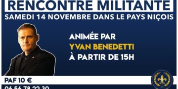 Rencontre militante en pays niçois – Samedi 14 novembre 2020