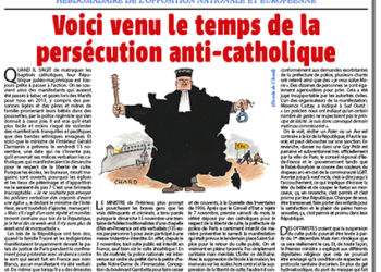 Voici venu le temps de la persécution anti-catholique