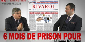 Six mois de prison contre le directeur de RIVAROL