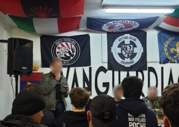 Les Nationalistes à Turin pour célébrer le premier anniversaire de l’Avanguardia