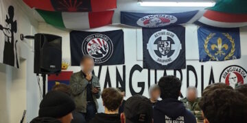 Les Nationalistes à Turin pour célébrer le premier anniversaire de l’Avanguardia
