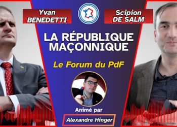 Jeudi 23 octobre : Yvan Benedetti et Scipion de Salm dans le Forum du PdF