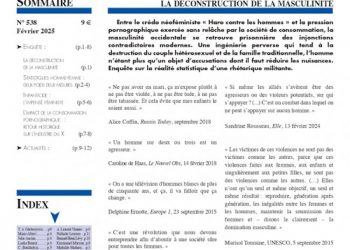 Faits & Documents : La destruction de la famille (1)