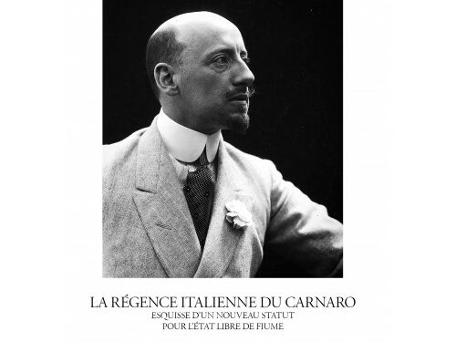 Nouveauté : La Régence Italienne Du Carnaro – Gabriele D’Annunzio