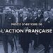 Nouveauté : Précis d’histoire de l’Action Française – Gérard Bedel