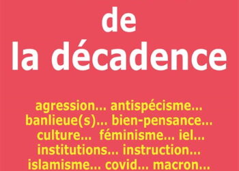 Nouveauté : L’Abécédaire de la décadence – Jean-Claude Rolinat