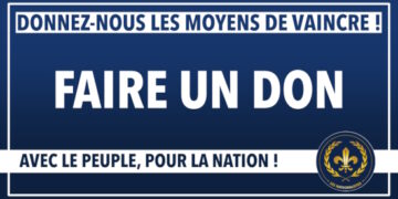 Soutenez les projets des Nationalistes : faites un don !