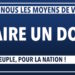 Soutenez les projets des Nationalistes : faites un don !