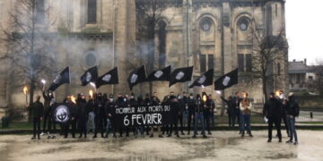 L’hommage de Bordeaux Nationaliste pour les morts du Six-Février