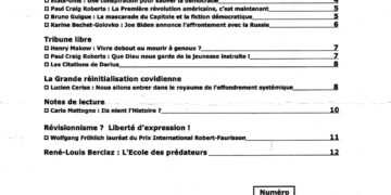 Nouveauté : Courrier du Continent – n°626 – Mars 2021