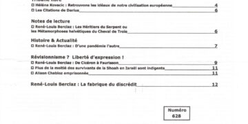 Nouveauté : Courrier du Continent – n°628 – Mai 2021