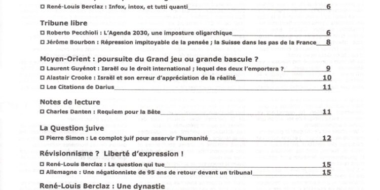 Courrier du Continent – Moyen-Orient : Poursuite du Grand jeu ou grande bascule ?