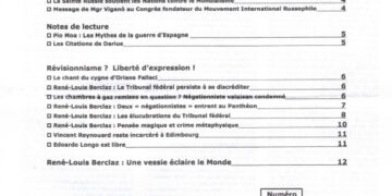 Courrier du Continent : La Russie montre l&rsquo;exemple !