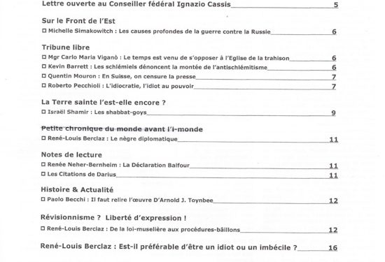 La Terre Sainte l’est-elle encore ? – Courrier du Continent