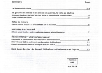 Courrier du Continent : De guerres en crises et de crises en guerres, le voile se déchire