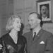 Colin Jordan et Françoise Dior (nièce de Christian Dior) se marient