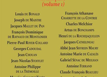 Nouveauté : Les contre-révolutionnaires français (volume 1) – Yves Morel