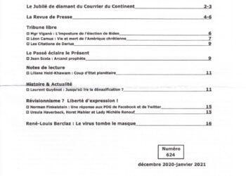 Le Courrier du Continent devient le bulletin de l’Action Européenne