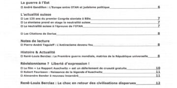 Courrier du Continent : La guerre à l&rsquo;Est et l&rsquo;actualité suisse