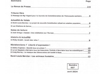 Courrier du Continent : Révisionnisme ? Liberté d’expression !