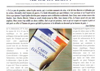 Au feu les urnes ! – L’Écho d’Action Française