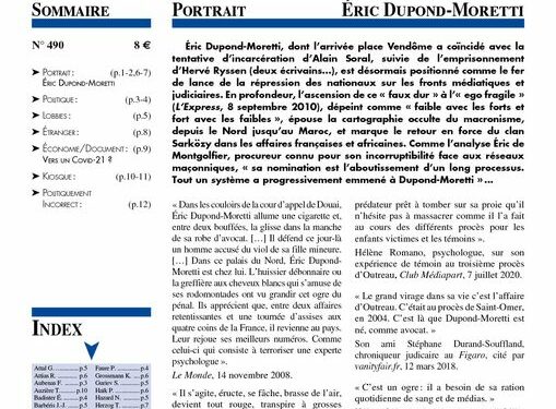 Nouveauté : Faits & Documents n° 490 – Vers un Covid-21 ?