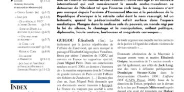 Faits & Documents – Jeunesse, éducation et sexualité en Macronie (4)